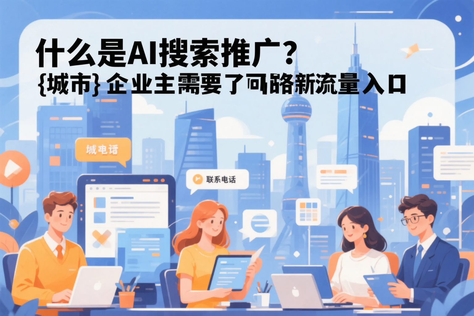 什么是AI搜索推广？泰州企业主需要了解的新流量入口