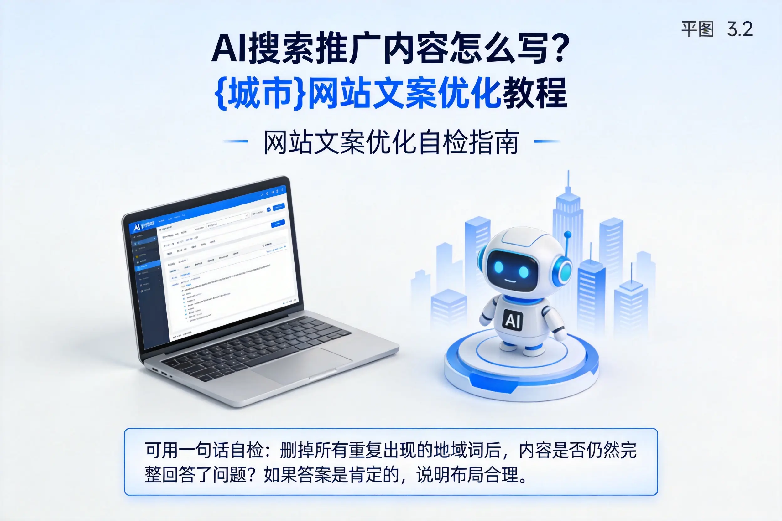AI搜索推广内容怎么写？泰州网站文案优化教程