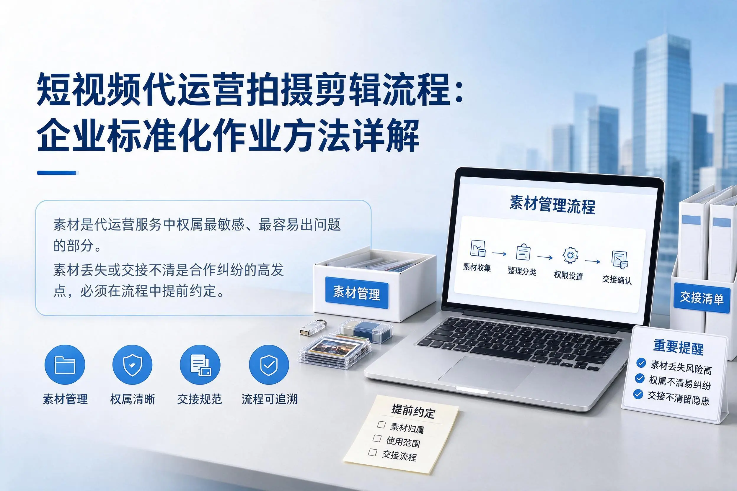 短视频代运营拍摄剪辑流程:泰州企业标准化作业方法详解