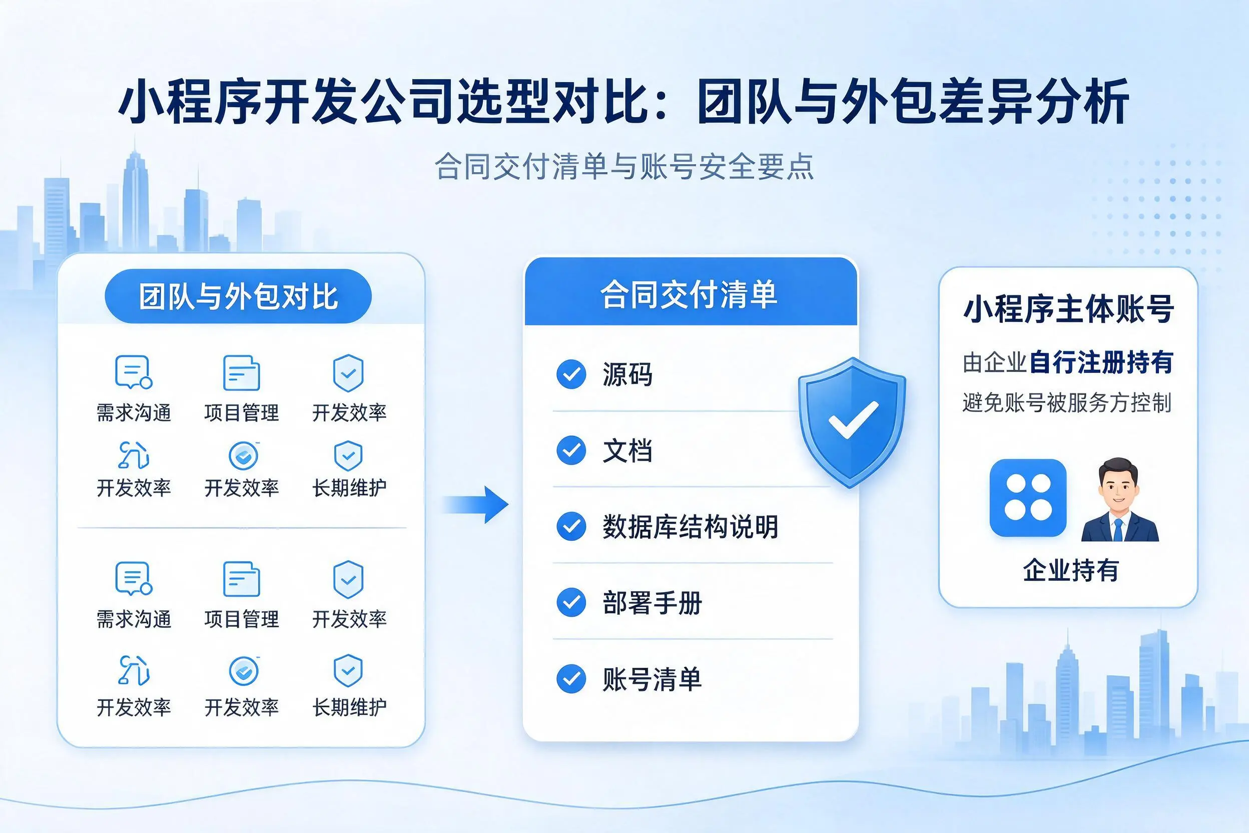 泰州小程序开发公司选型对比：团队与外包差异分析